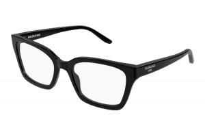 Balenciaga BB0501O 001 fekete szemüveg - demo lencse