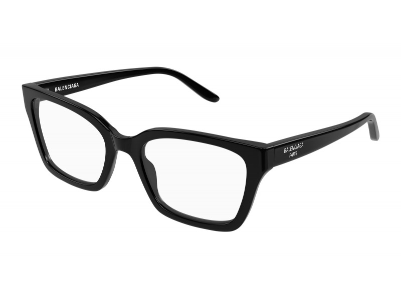 Balenciaga BB0501O 001 fekete szemüveg - demo lencse
