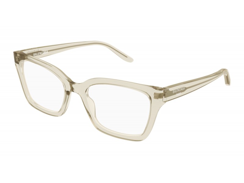 Balenciaga BB0501O 005 bézs szemüveg