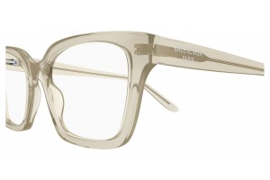Balenciaga BB0501O 005 bézs szemüveg