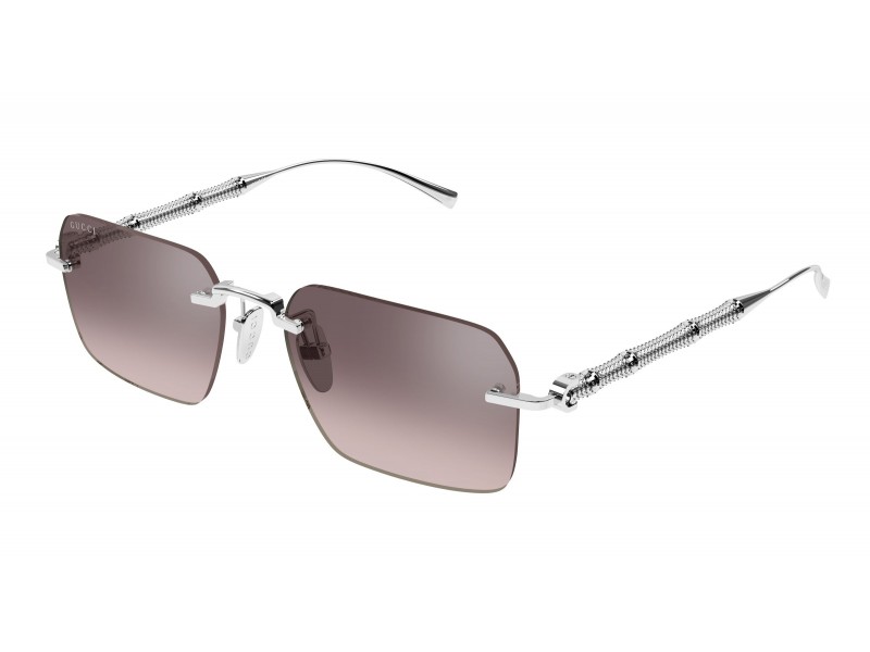 Gucci GG2154S 005 ezüst-barna napszemüveg