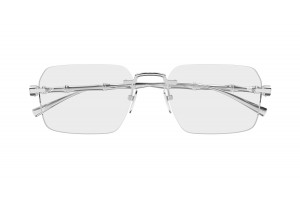 Gucci GG2154O 001 ezüst szemüveg - demo lencse