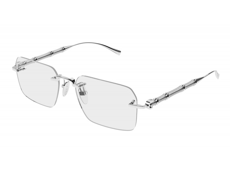 Gucci GG2154O 004 ezüst demo lencsés szemüveg