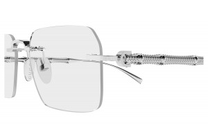 Gucci GG2154O 004 ezüst demo lencsés szemüveg