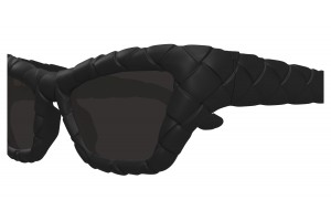 Bottega Veneta BV1438S 001 fekete-szürke napszemüveg
