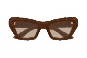 Bottega Veneta BV1438S 002 barna-szürke
