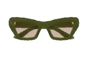 Bottega Veneta BV1438S 003 Green Grey napszemüveg