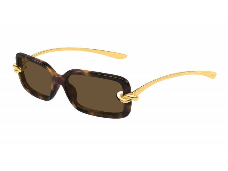 Bottega Veneta BV1439S 002 Havana Brown napszemüveg
