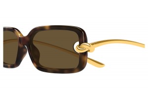 Bottega Veneta BV1439S 002 Havana Brown napszemüveg