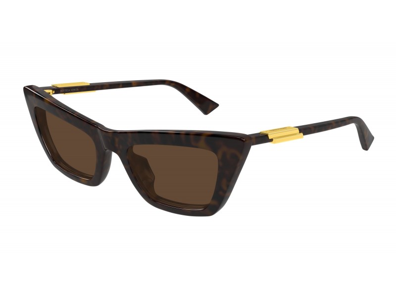 Bottega Veneta BV1446S 002 HAVANA BROWN napszemüveg