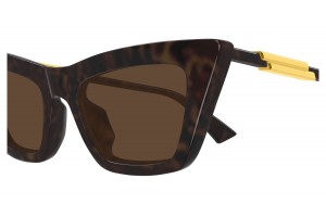Bottega Veneta BV1446S 002 HAVANA BROWN napszemüveg