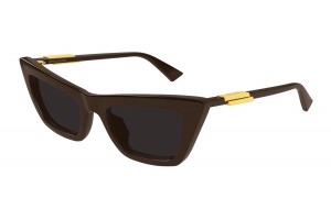 Bottega Veneta BV1446S 003 barna-szürke napszemüveg