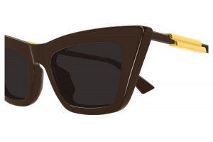 Bottega Veneta BV1446S 003 barna-szürke napszemüveg
