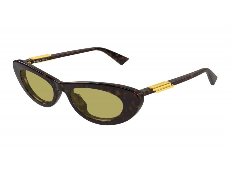Bottega Veneta BV1447S HAVANA YELLOW napszemüveg