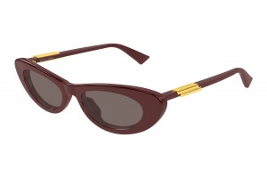 Bottega Veneta BV1447S 003 Burgundy Brown napszemüveg