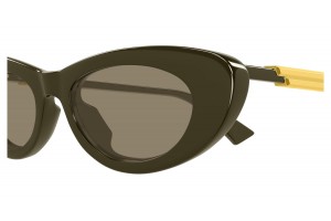Bottega Veneta BV1447S 005 zöld-barna napszemüveg