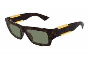 Bottega Veneta BV1452S 002 HAVANA GREEN