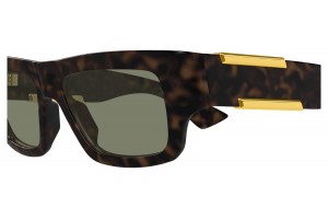 Bottega Veneta BV1452S 002 HAVANA GREEN