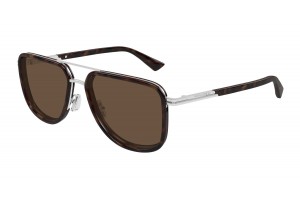 Bottega Veneta BV1463S 002 ezüst-barna napszemüveg