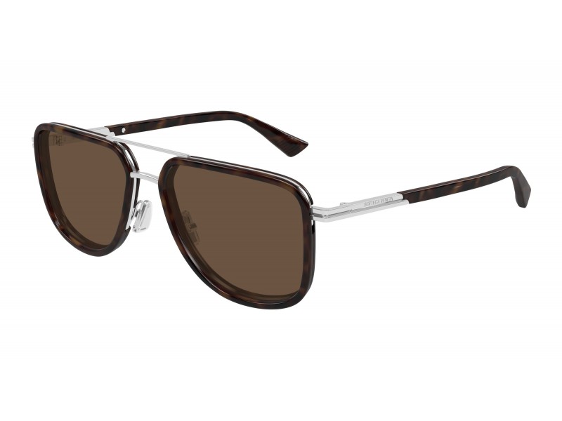 Bottega Veneta BV1463S 002 ezüst-barna napszemüveg