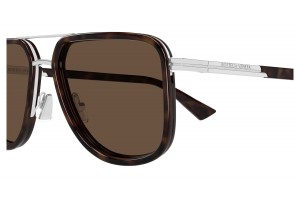 Bottega Veneta BV1463S 002 ezüst-barna napszemüveg