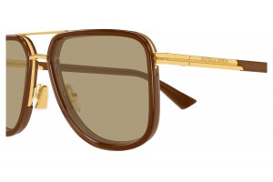 Bottega Veneta BV1463S 003 GOLD BROWN napszemüveg