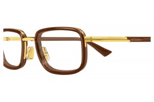Bottega Veneta BV1464O 007 GOLD demo lencsével