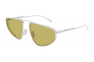 Bottega Veneta BV1466S 003 ezüst-sárga napszemüveg