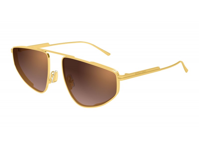 Bottega Veneta BV1466S 004 arany-barna flash napszemüveg