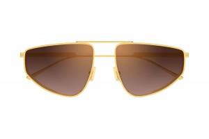 Bottega Veneta BV1466S 004 arany-barna flash napszemüveg