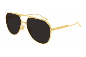 Bottega Veneta BV1465S 001 – arany keret, szürke lencse