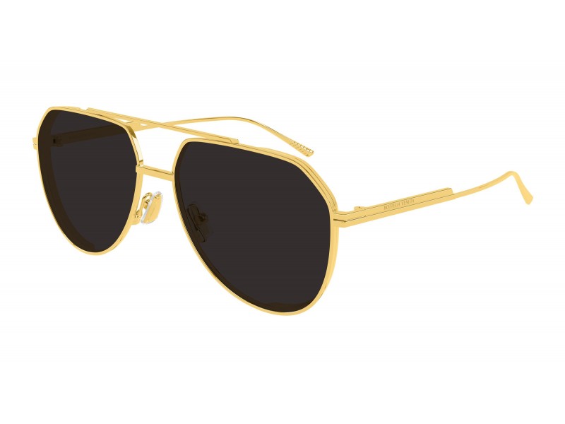 Bottega Veneta BV1465S 001 – arany keret, szürke lencse
