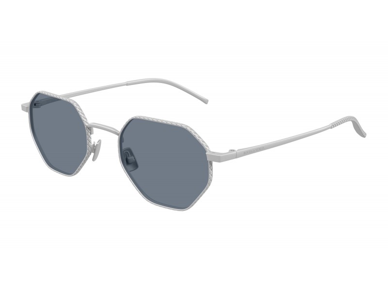 Bottega Veneta BV1471S 004 ezüst-kék napszemüveg