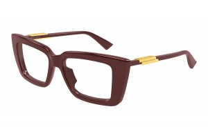 Bottega Veneta BV1448O 004 burgundi szemüveg