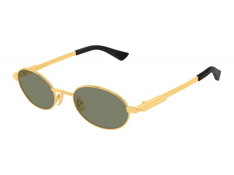 BV1470S 004 Gold Green — Bottega Veneta napszemüveg