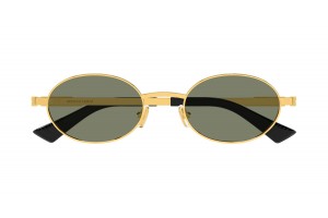 BV1470S 004 Gold Green — Bottega Veneta napszemüveg