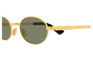 BV1470S 004 Gold Green — Bottega Veneta napszemüveg