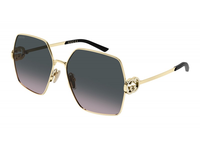 Gucci GG2163S 002 arany-szürke gradient napszemüveg