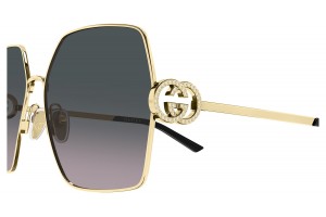 Gucci GG2163S 002 arany-szürke gradient napszemüveg