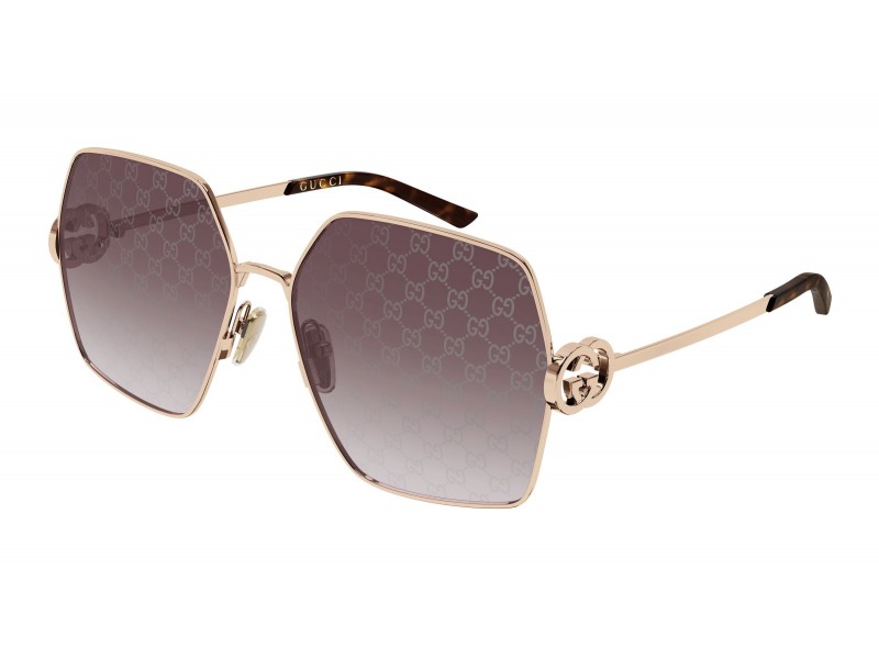 Gucci GG2163S 004 arany/vörös napszemüveg