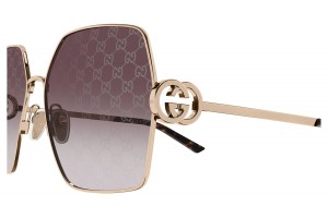 Gucci GG2163S 004 arany/vörös napszemüveg