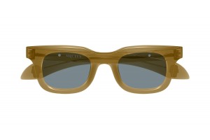 Alexander McQueen AM0547S 004 barna-szürke napszemüveg