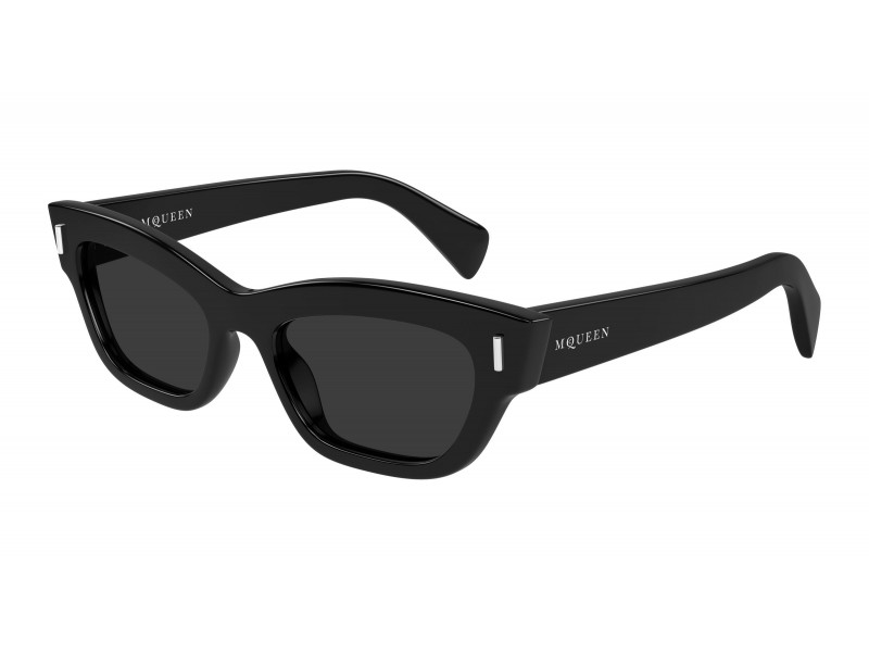 Alexander McQueen AM0548S 001 fekete-szürke napszemüveg