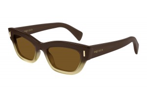 Alexander McQueen AM0548S 004 barna napszemüveg