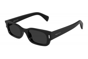 Alexander McQueen AM0549S 001 fekete-szürke napszemüveg