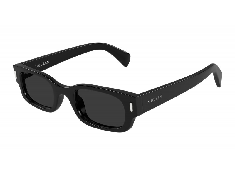 Alexander McQueen AM0549S 001 fekete-szürke napszemüveg