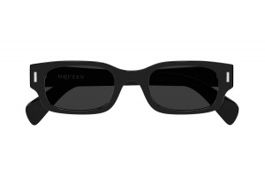 Alexander McQueen AM0549S 001 fekete-szürke napszemüveg