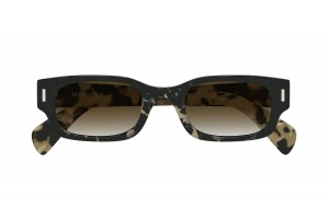 Alexander McQueen AM0549S havana barna gradient
