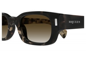 Alexander McQueen AM0549S havana barna gradient