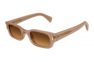 Alexander McQueen AM0549S barna gradiens napszemüveg